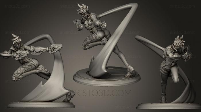 Figurines heroes, monsters and demons (STKM_0381) 3D model for CNC machine